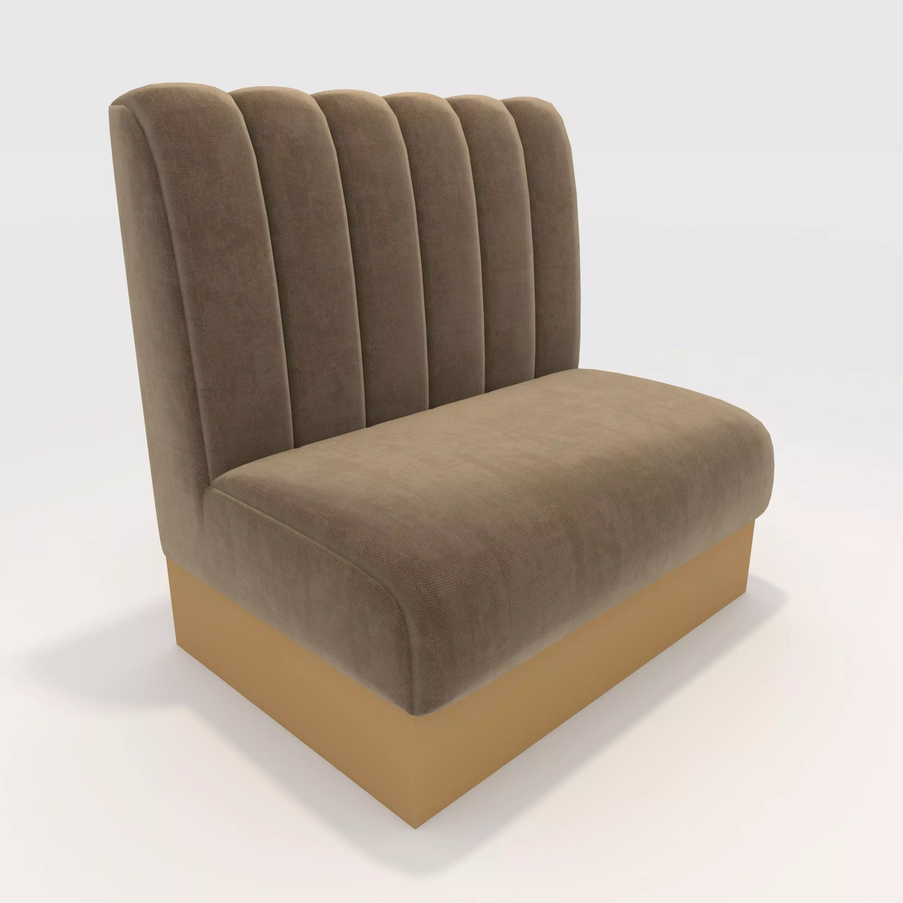 Sofa Cafe 1 3D model_0