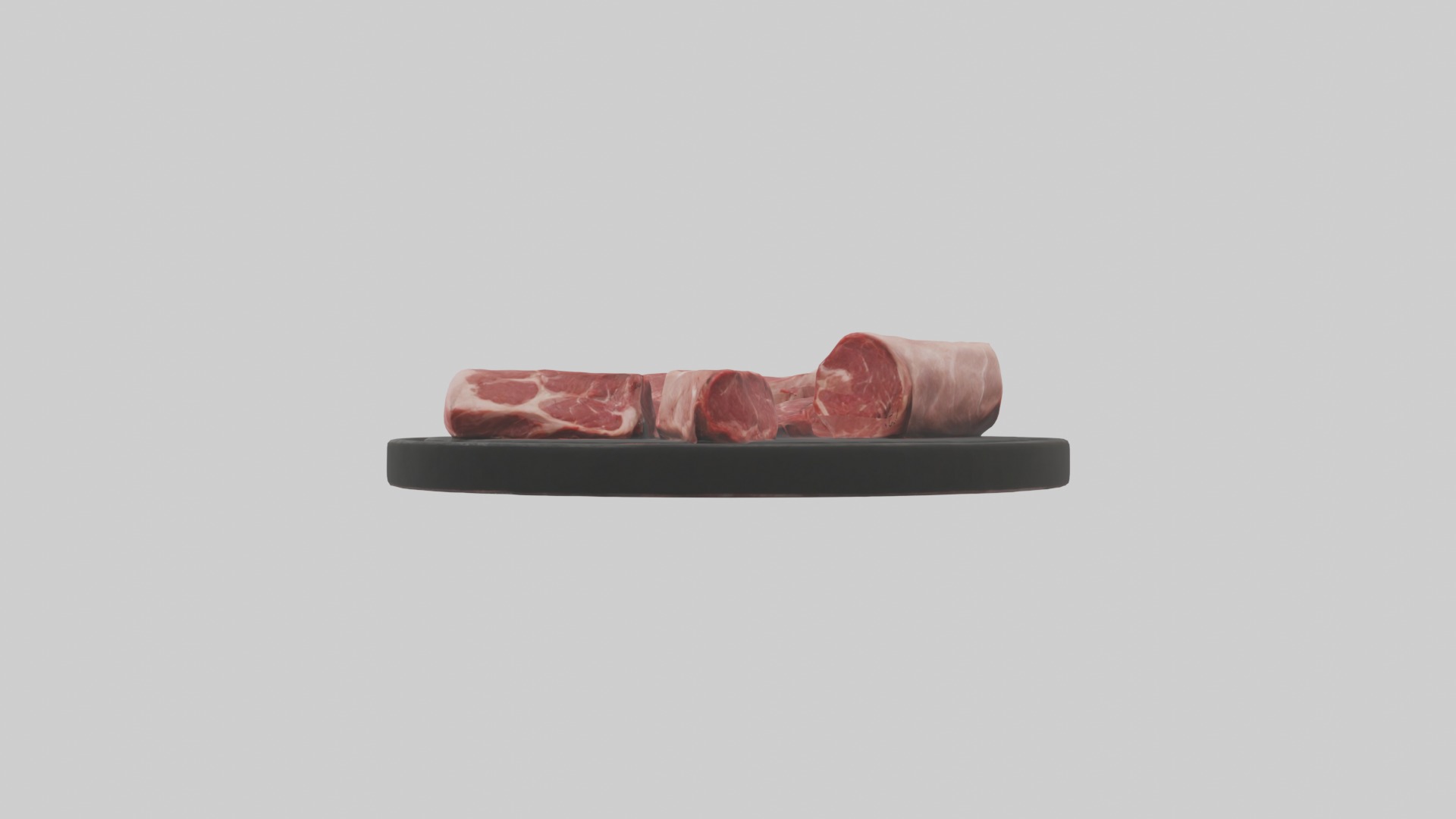 realistic butchers meat Low-poly 3D model_6