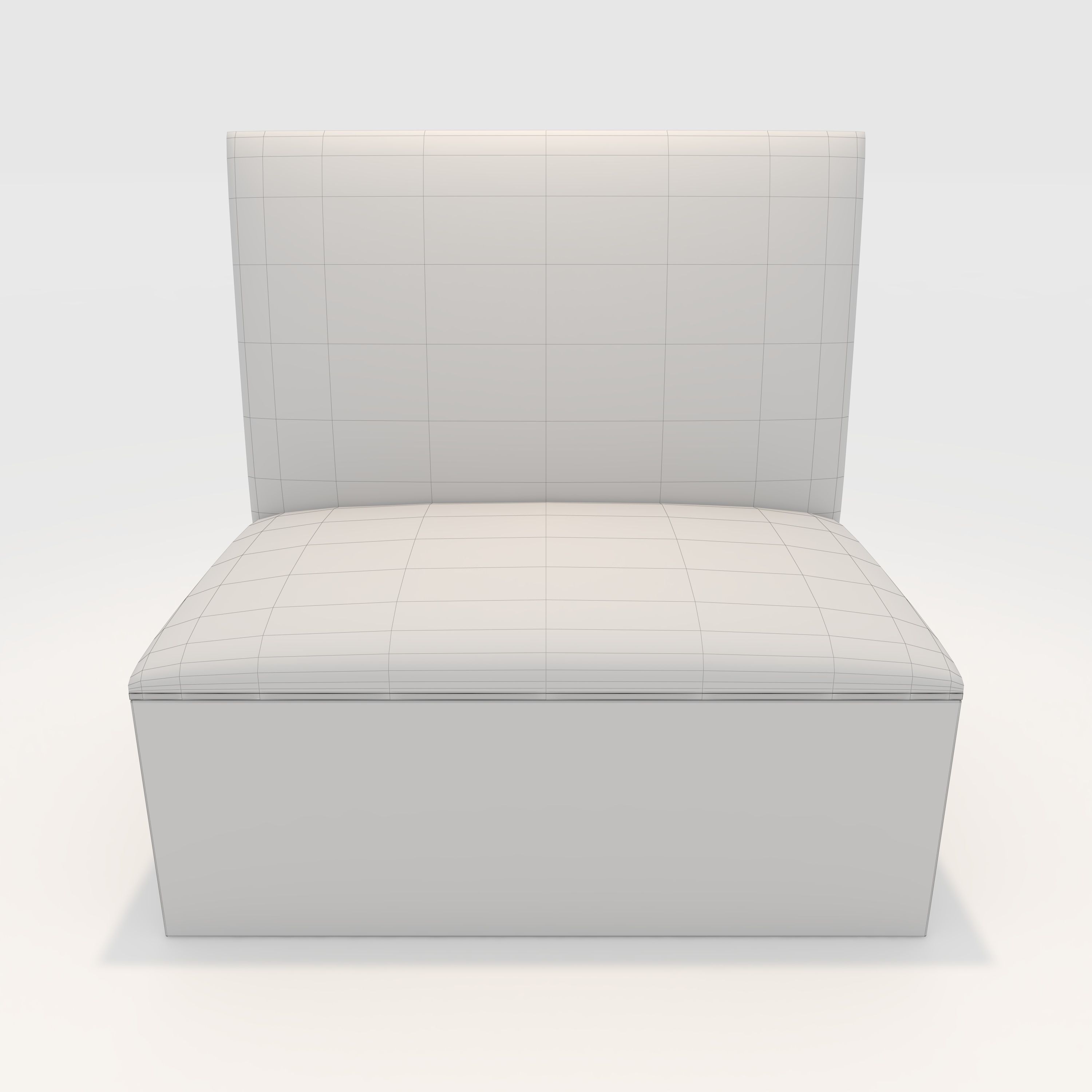 Sofa Cafe 2 3D model_3