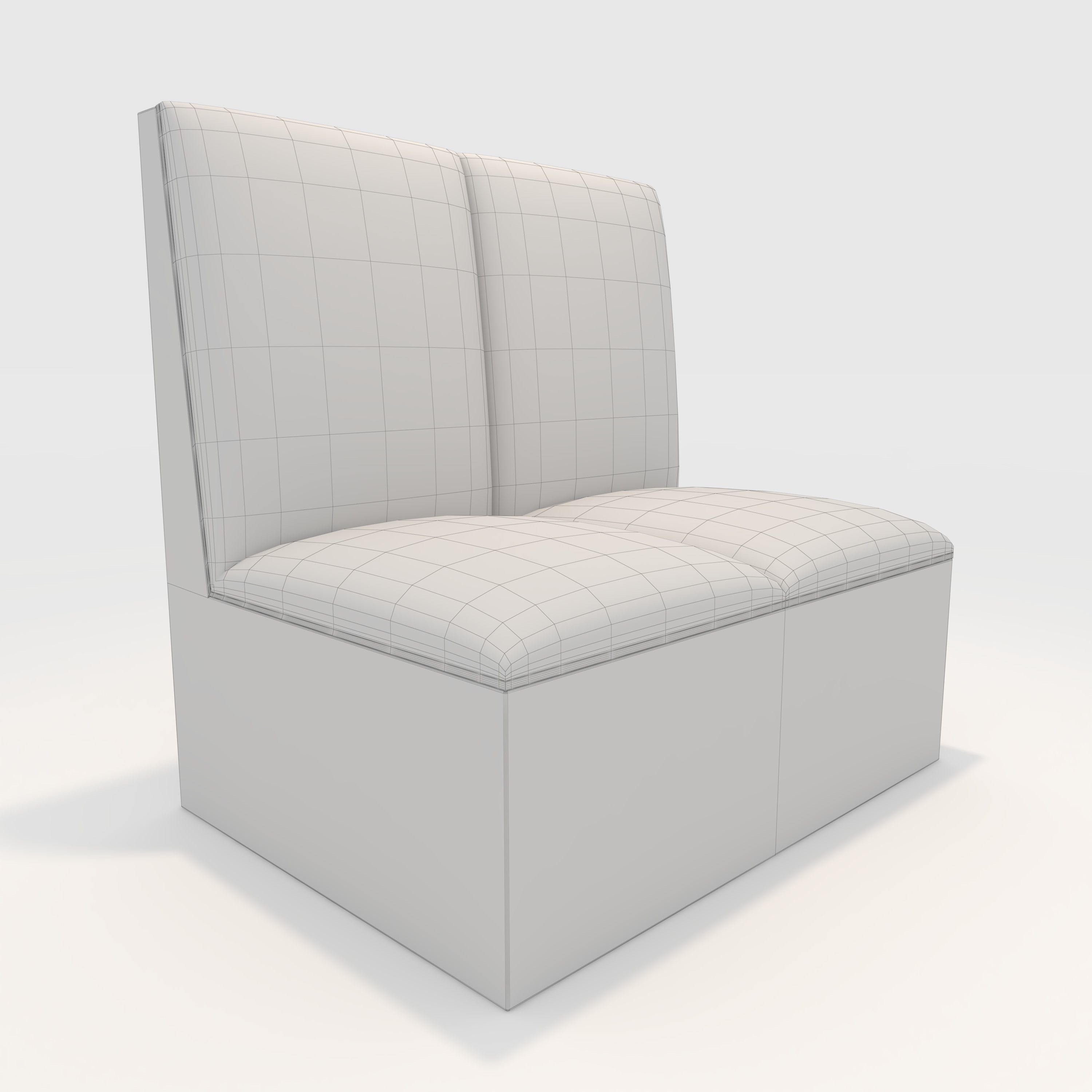 Sofa Cafe 3 3D model_7