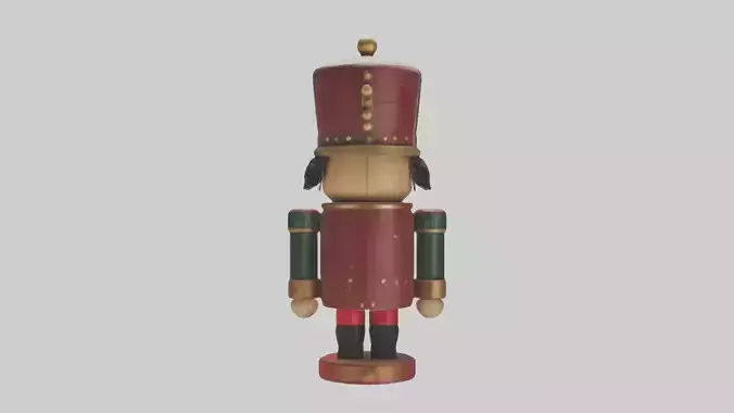 Nutcracker Model Low-poly 3D model