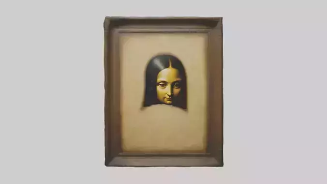 Mona Lisa painting