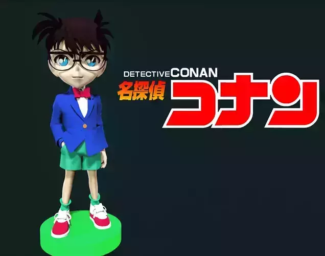 DETECTIVE CONAN - SHINI CHI KUDO - 3D PRINT 3D print model