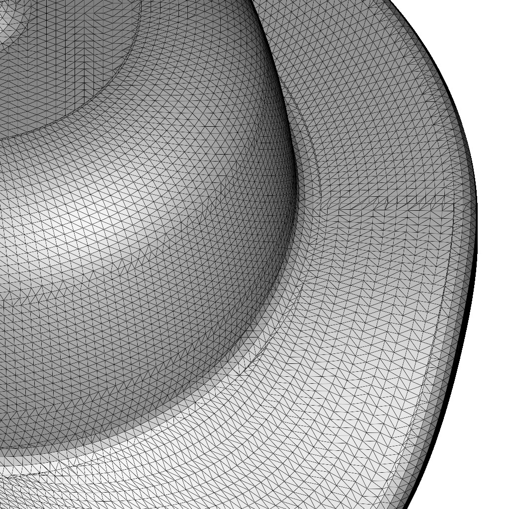 Earring Floppy Hat 3D print model_4