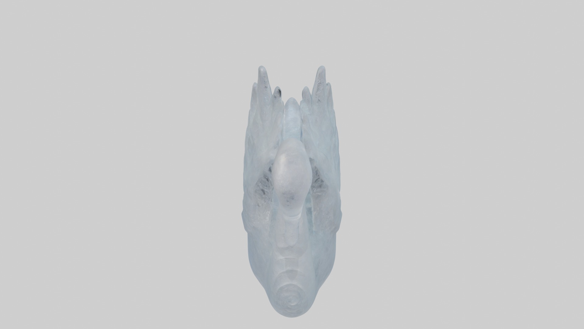 Ice sculpture Model Low-poly 3D model_10