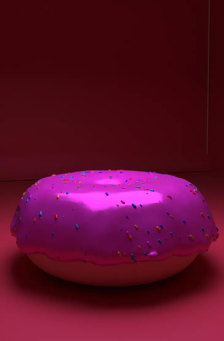  DONA Y LAMPARA 3D 3D model_0