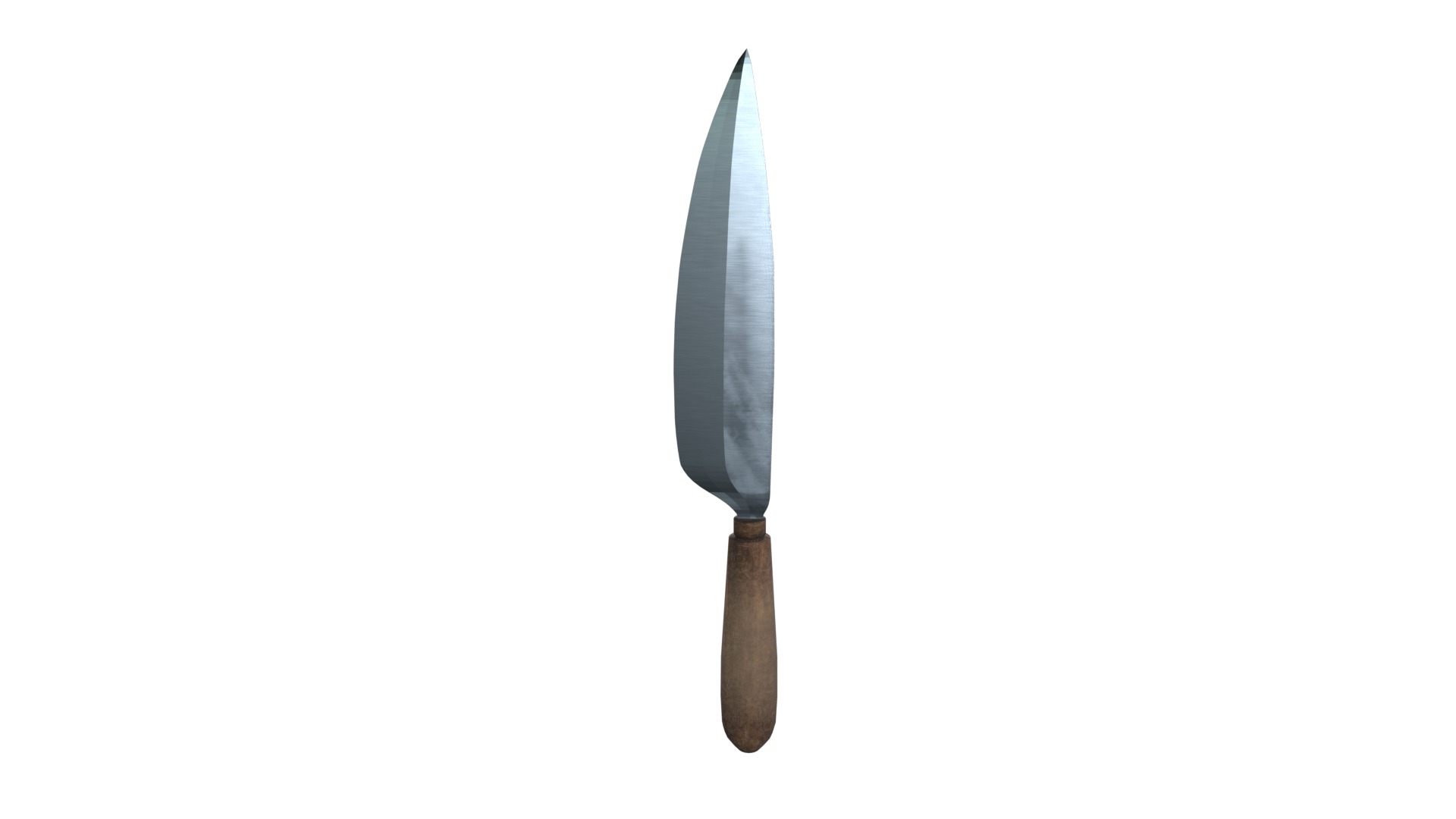 Medieval Knife V03 Low-poly 3D model_9