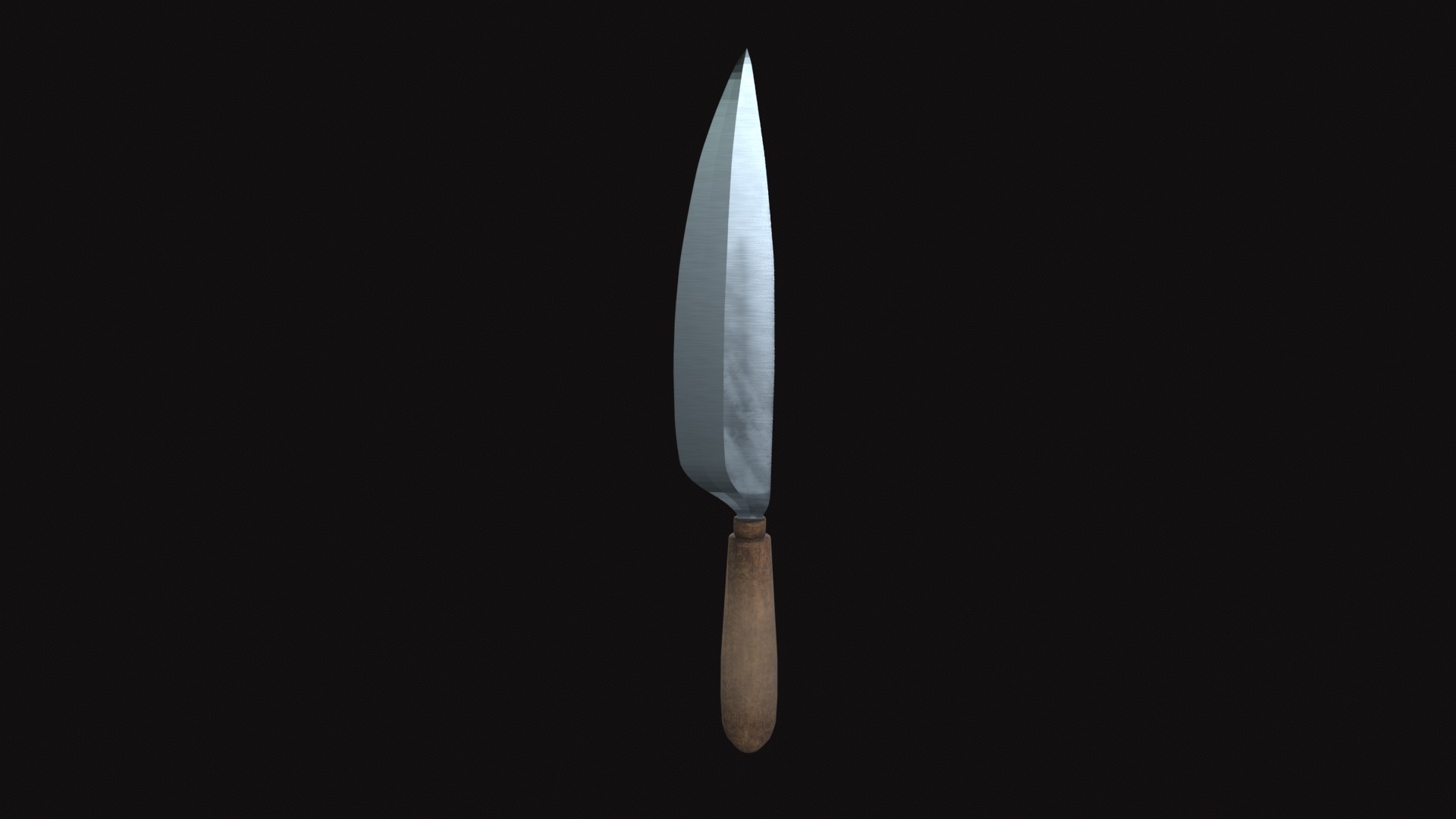 Medieval Knife V03 Low-poly 3D model_4