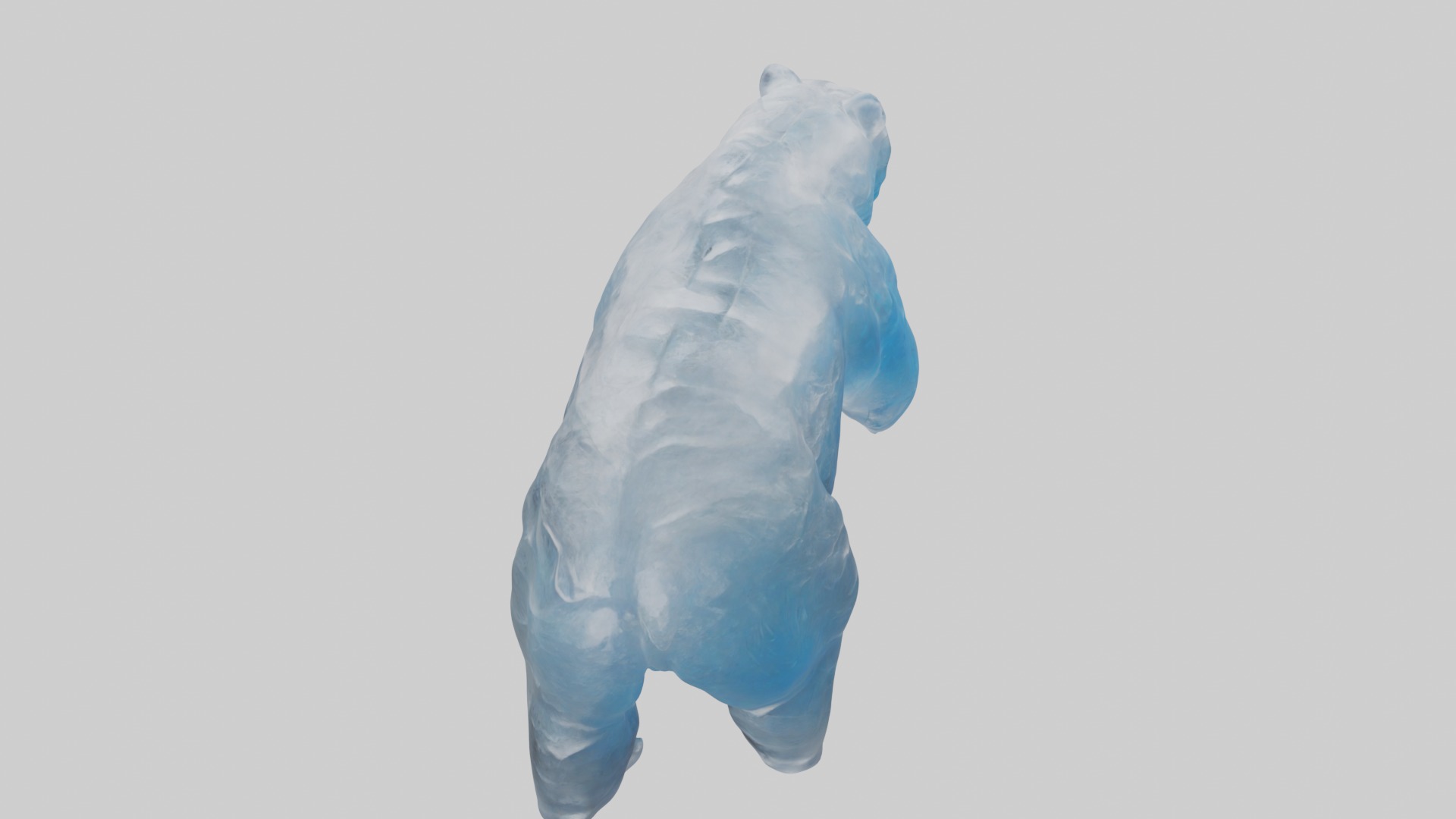 Ice Bear Model Low-poly 3D model_9