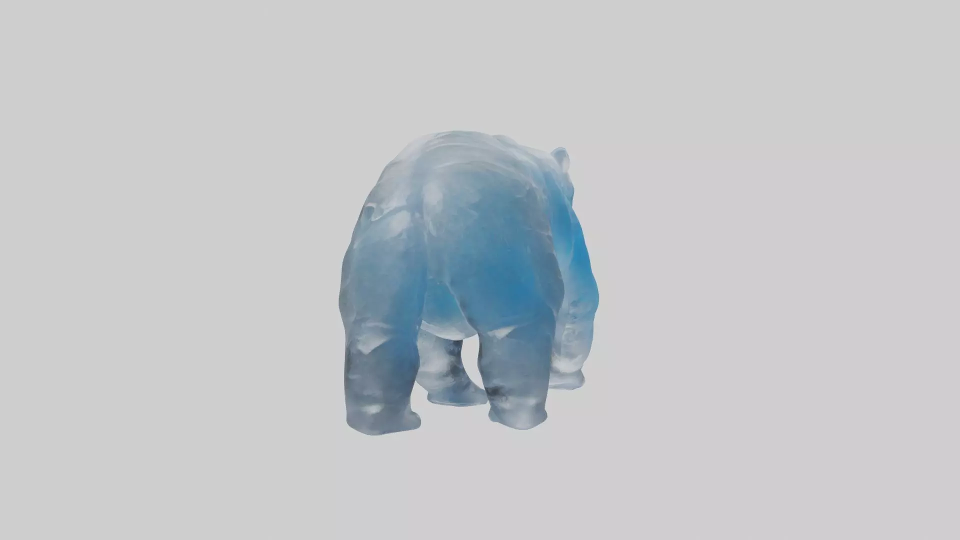 Ice Bear Model Low-poly 3D model_0