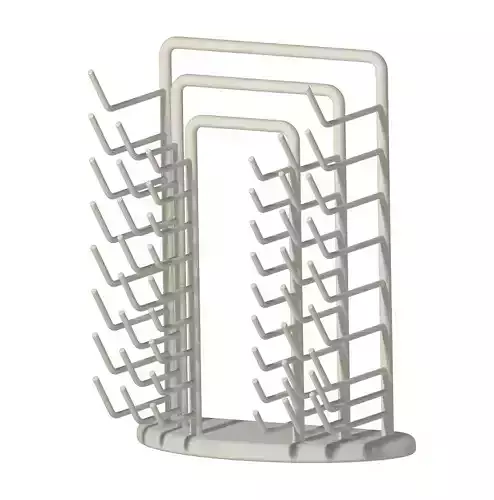 Fancy Earring Display Stand 3D print model