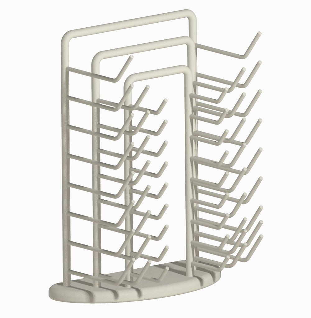 Fancy Earring Display Stand 3D print model_1