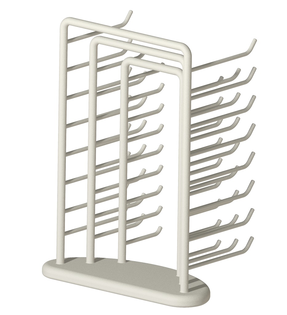 Fancy Earring Display Stand 3D print model_2