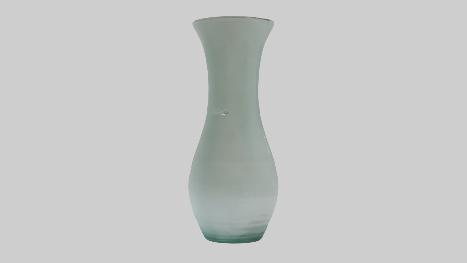 Glass vase Low-poly 3D model_7