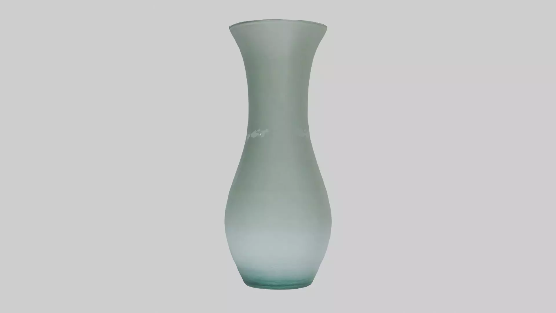 Glass vase Low-poly 3D model_0