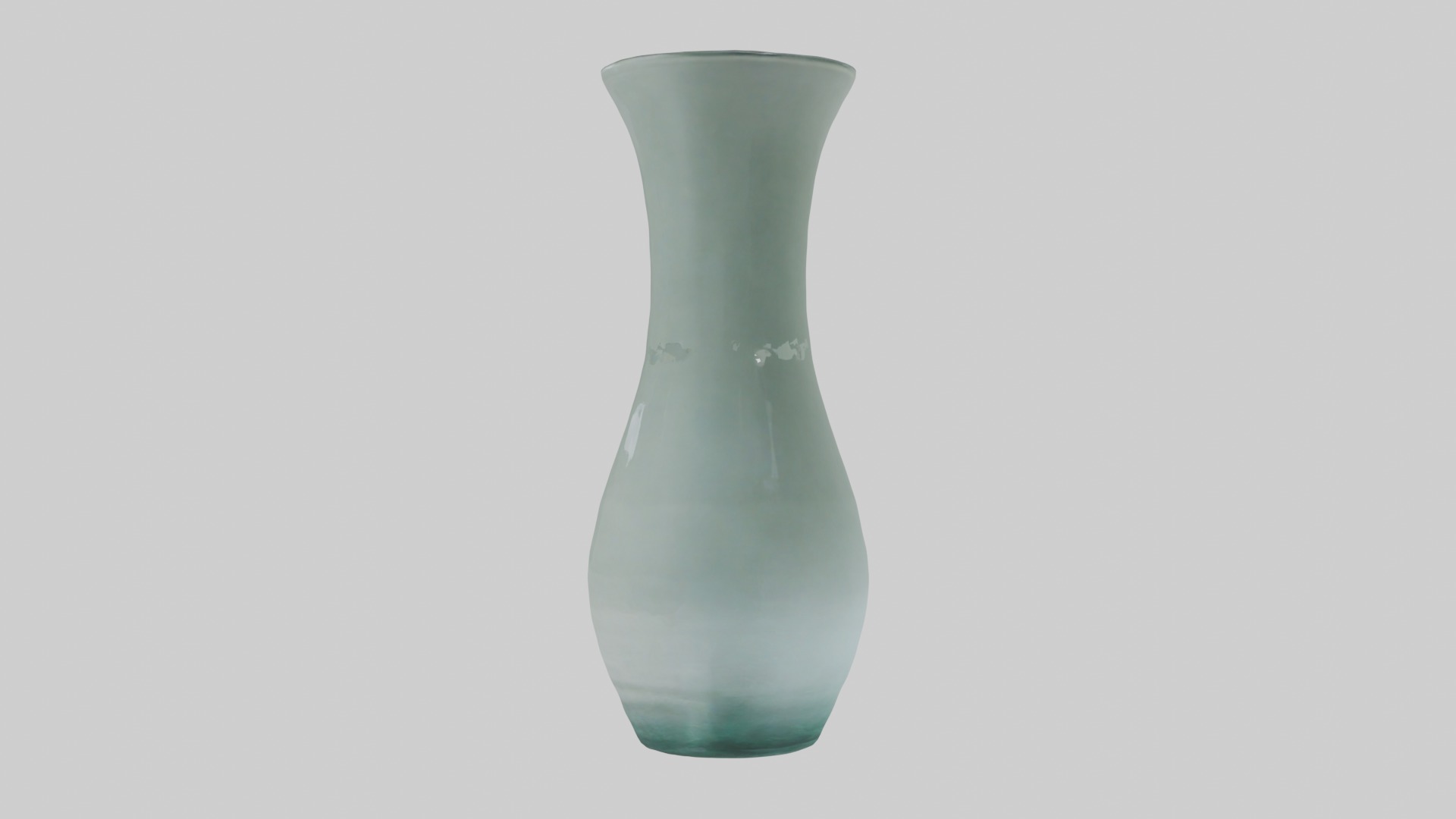 Glass vase Low-poly 3D model_6