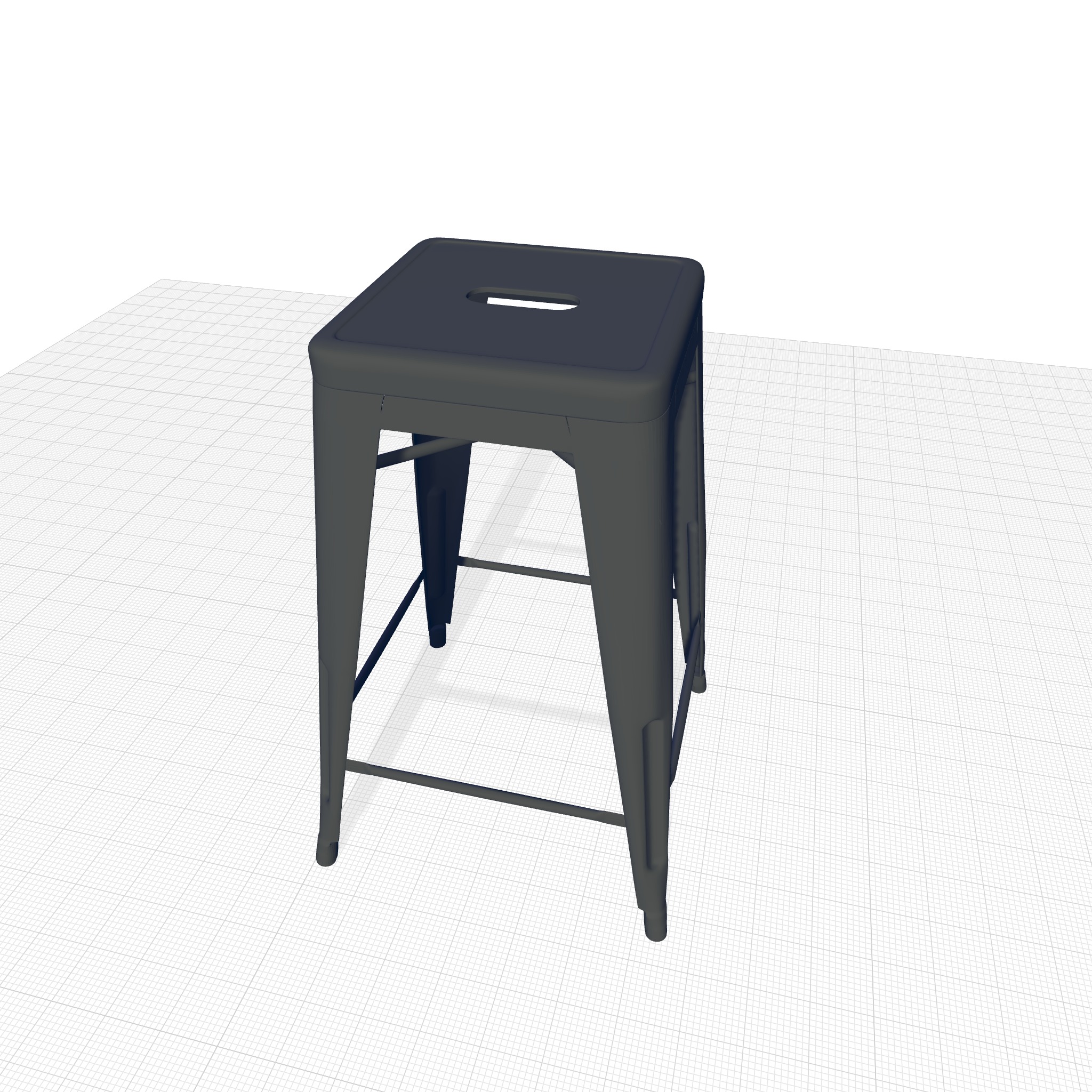 Douglaston Counter Stool 3D model_6