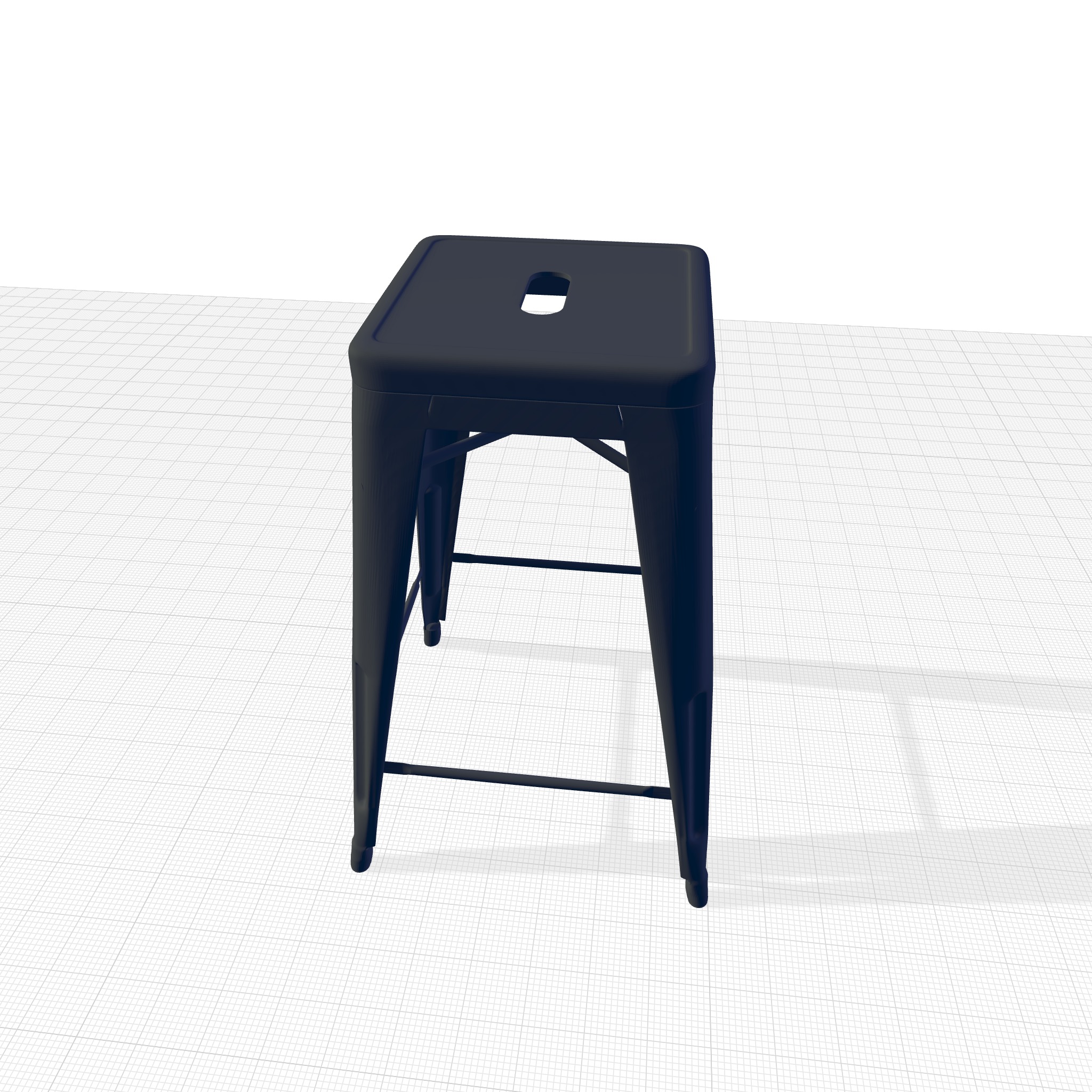 Douglaston Counter Stool 3D model_5