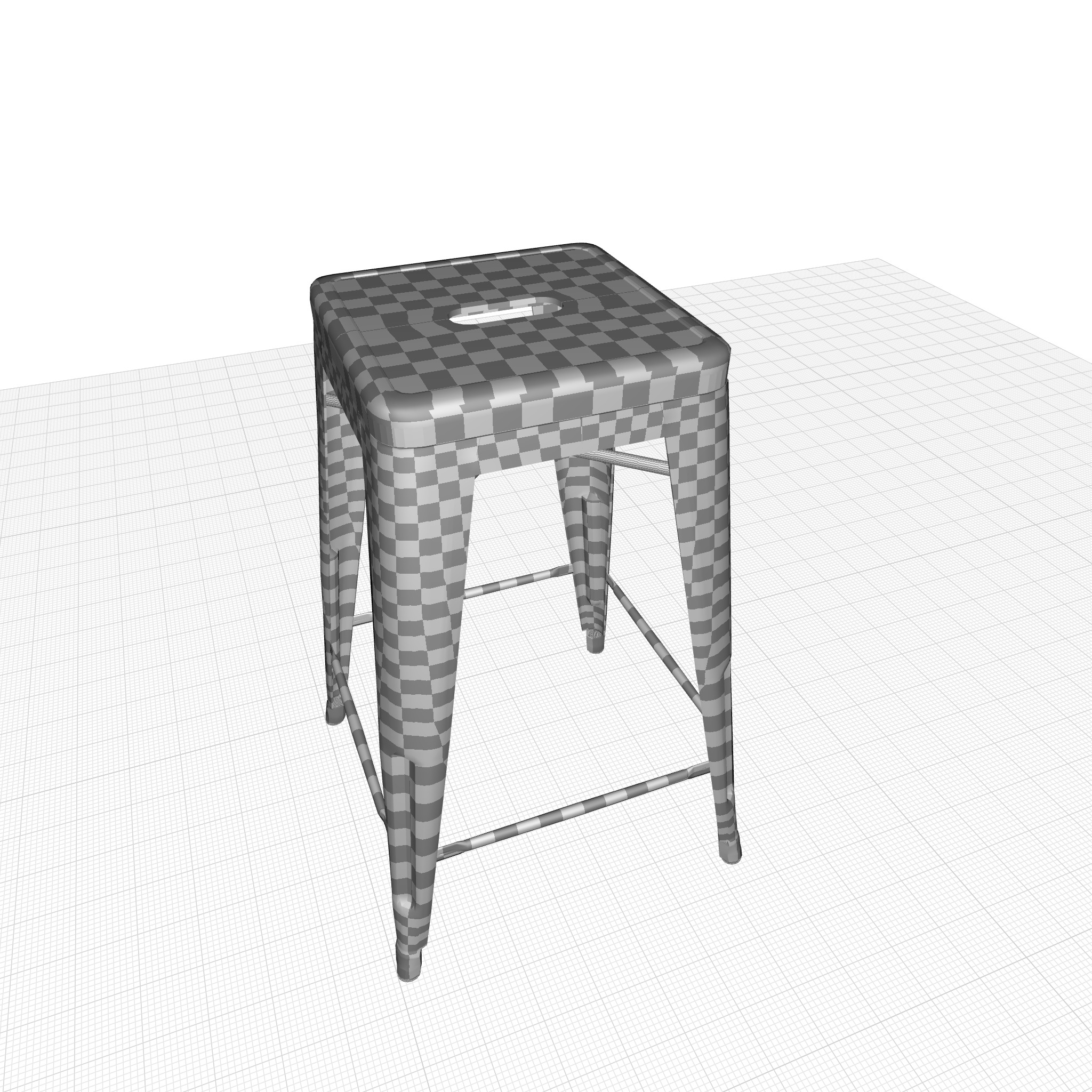 Douglaston Counter Stool 3D model_3