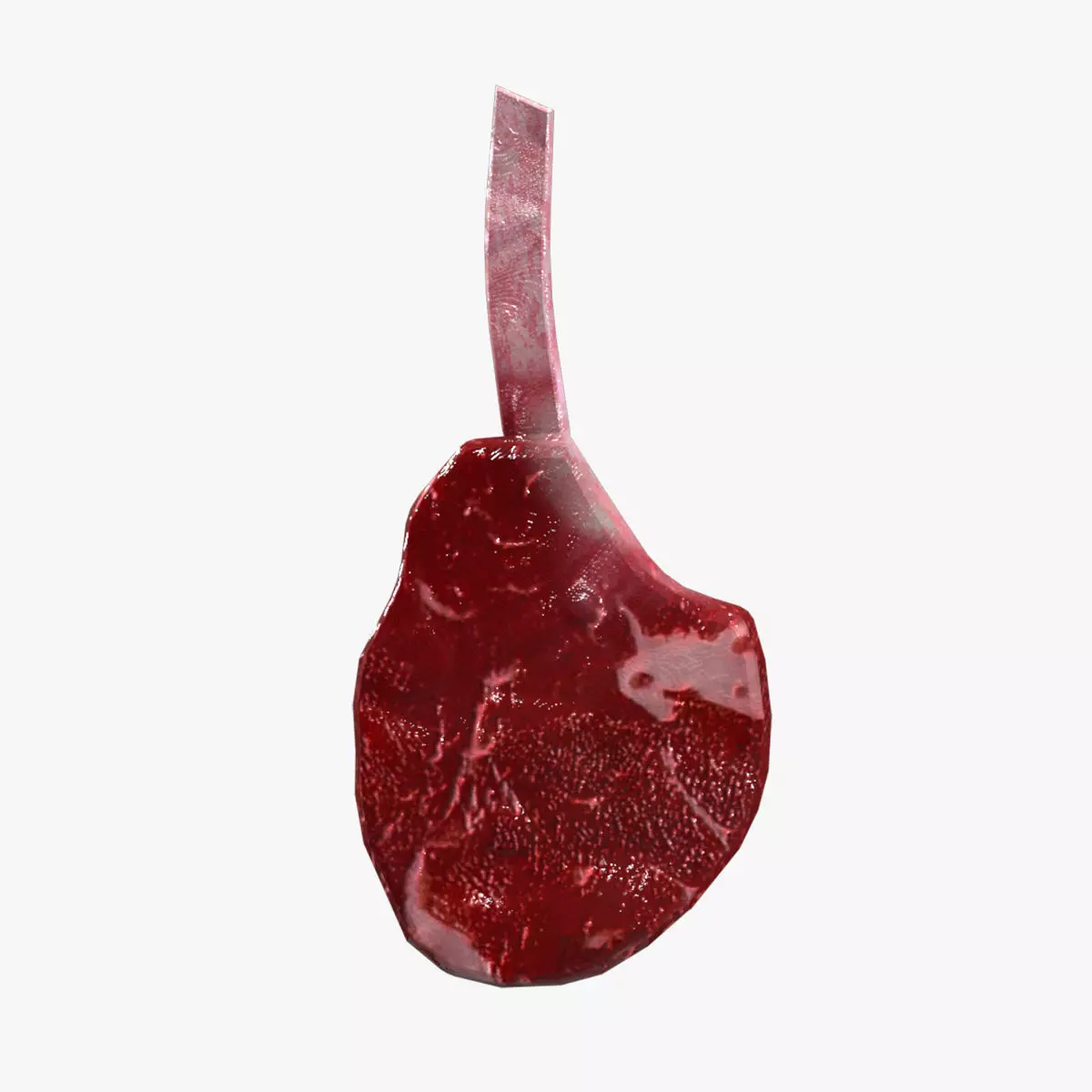 Steak V04 Low-poly 3D model_0