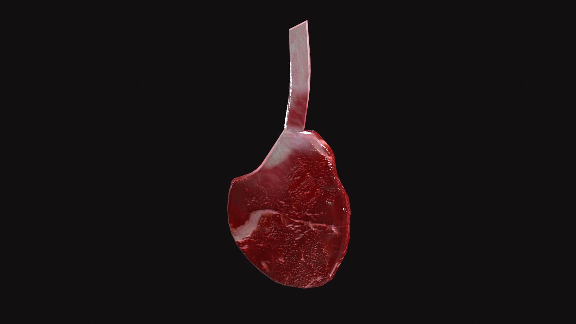 Steak V04 Low-poly 3D model_3