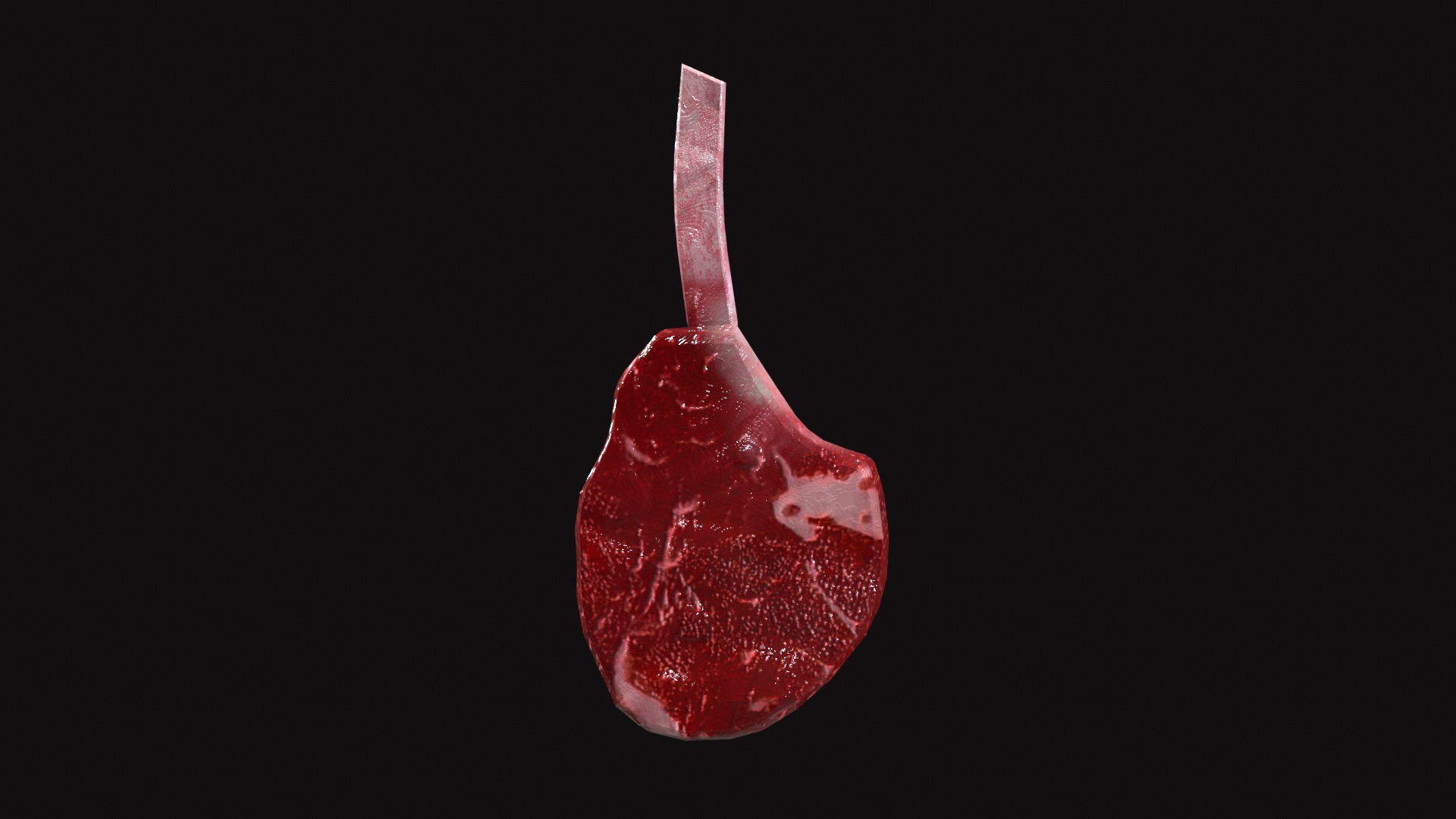 Steak V04 Low-poly 3D model_4