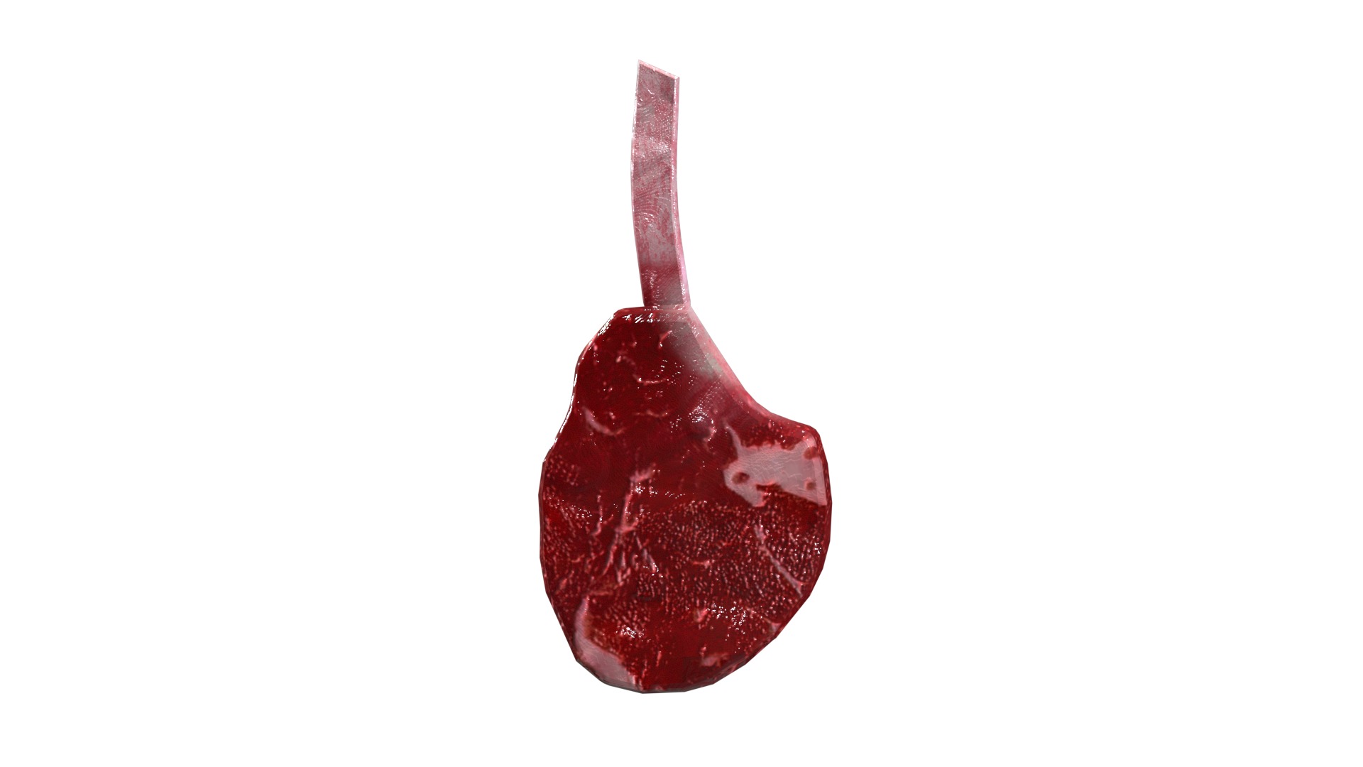 Steak V04 Low-poly 3D model_9
