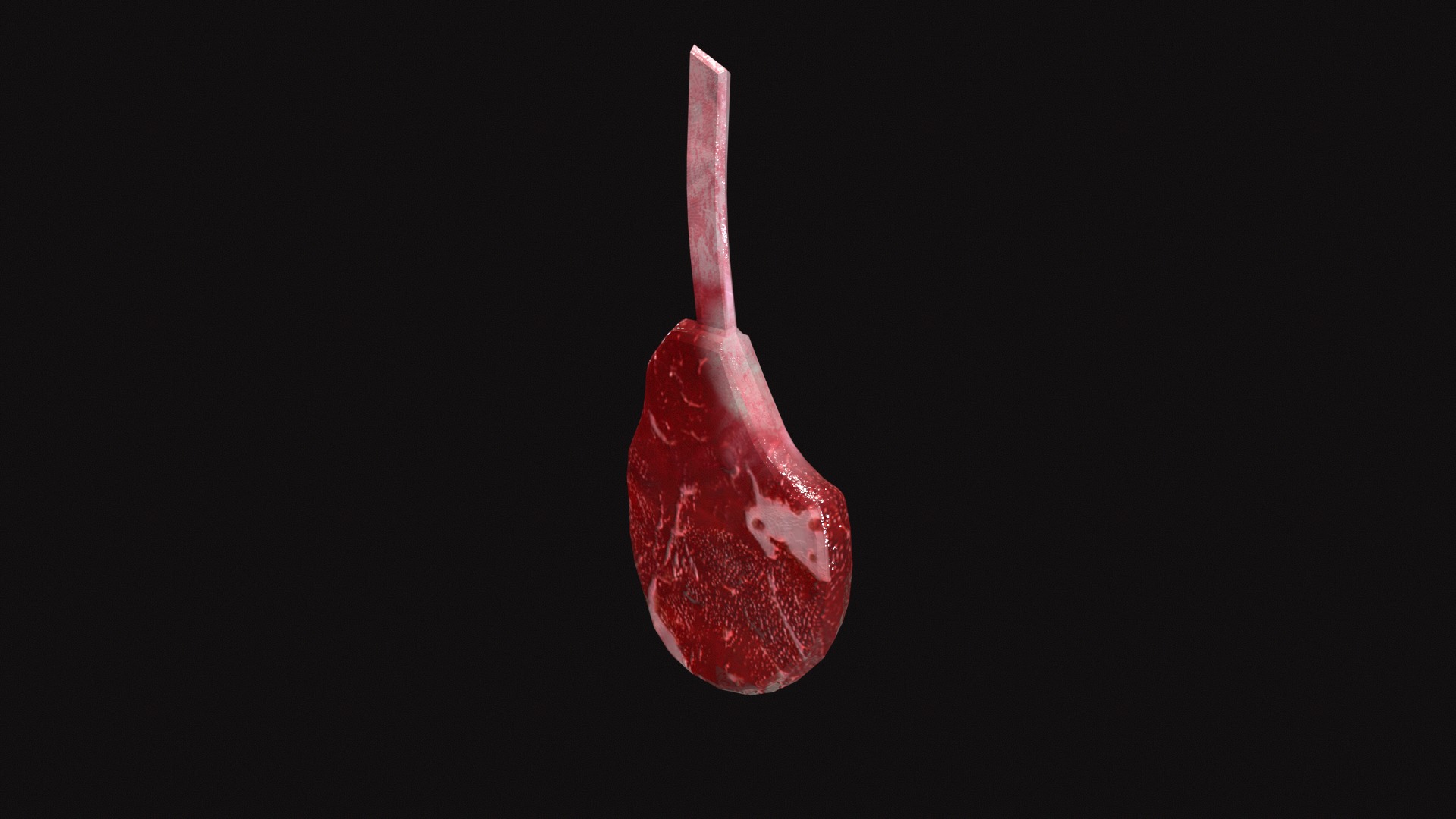 Steak V04 Low-poly 3D model_6