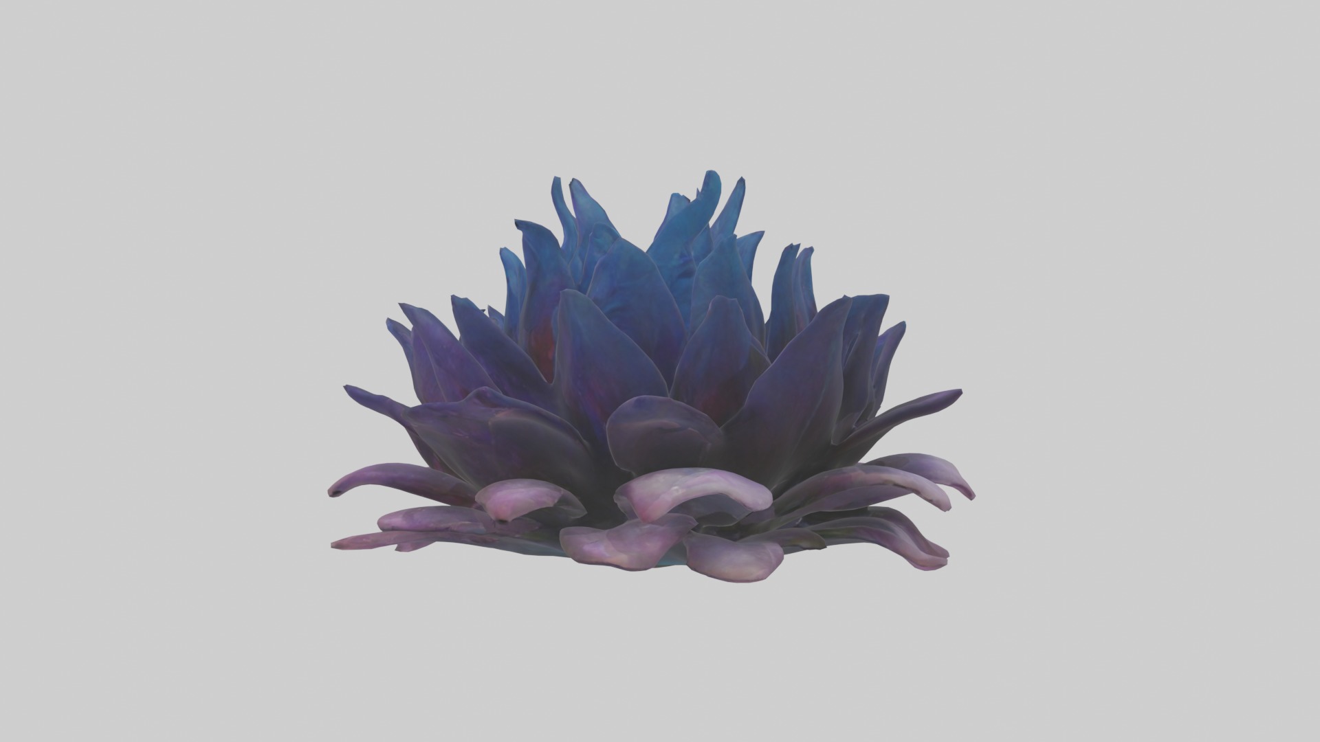 Dreamscape Flowers Low-poly 3D model_1