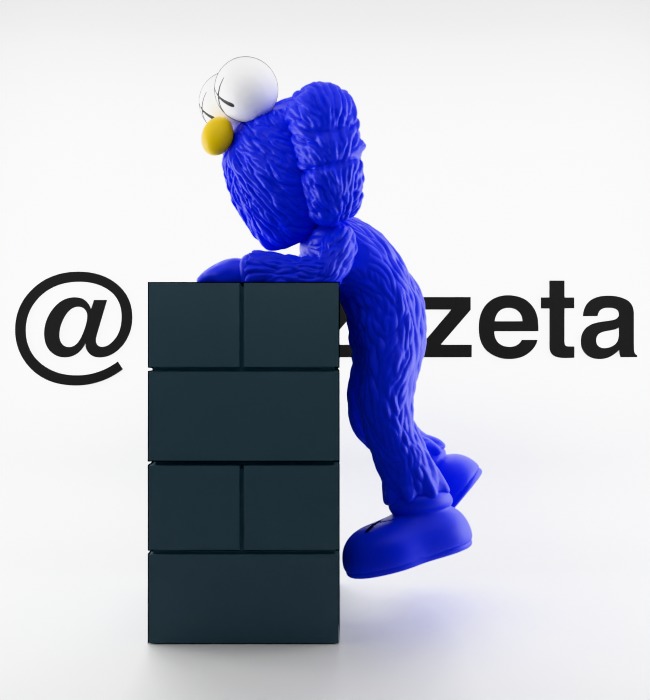 Kaws BFF Relaxing Textured Low-poly 3D model_10