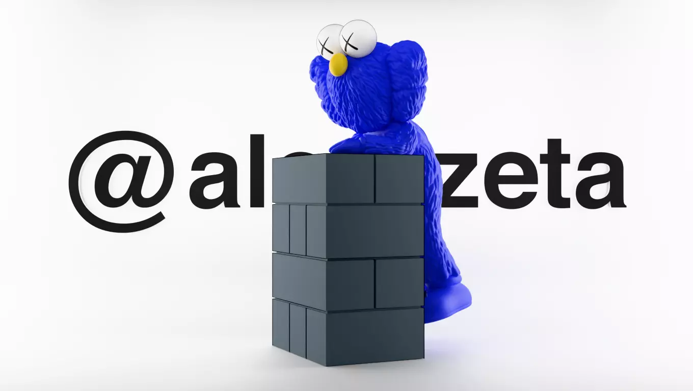 Kaws BFF Relaxing Textured Low-poly 3D model_0