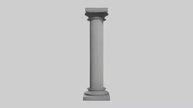 Concrete pillar