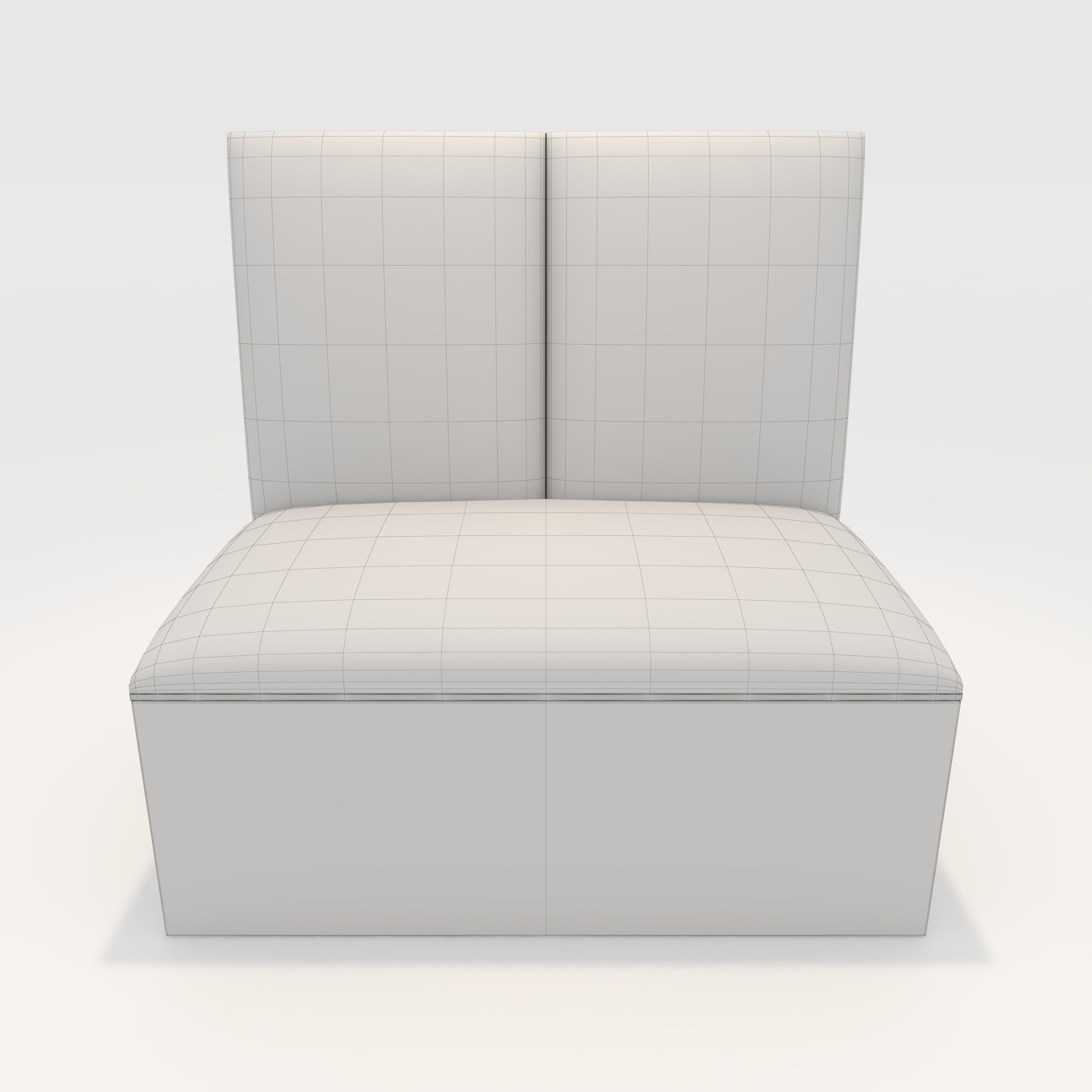 Sofa Cafe 4 3D model_3