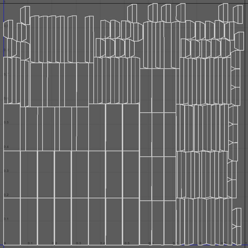 Medieval Iron Ingots Low-poly 3D model_10