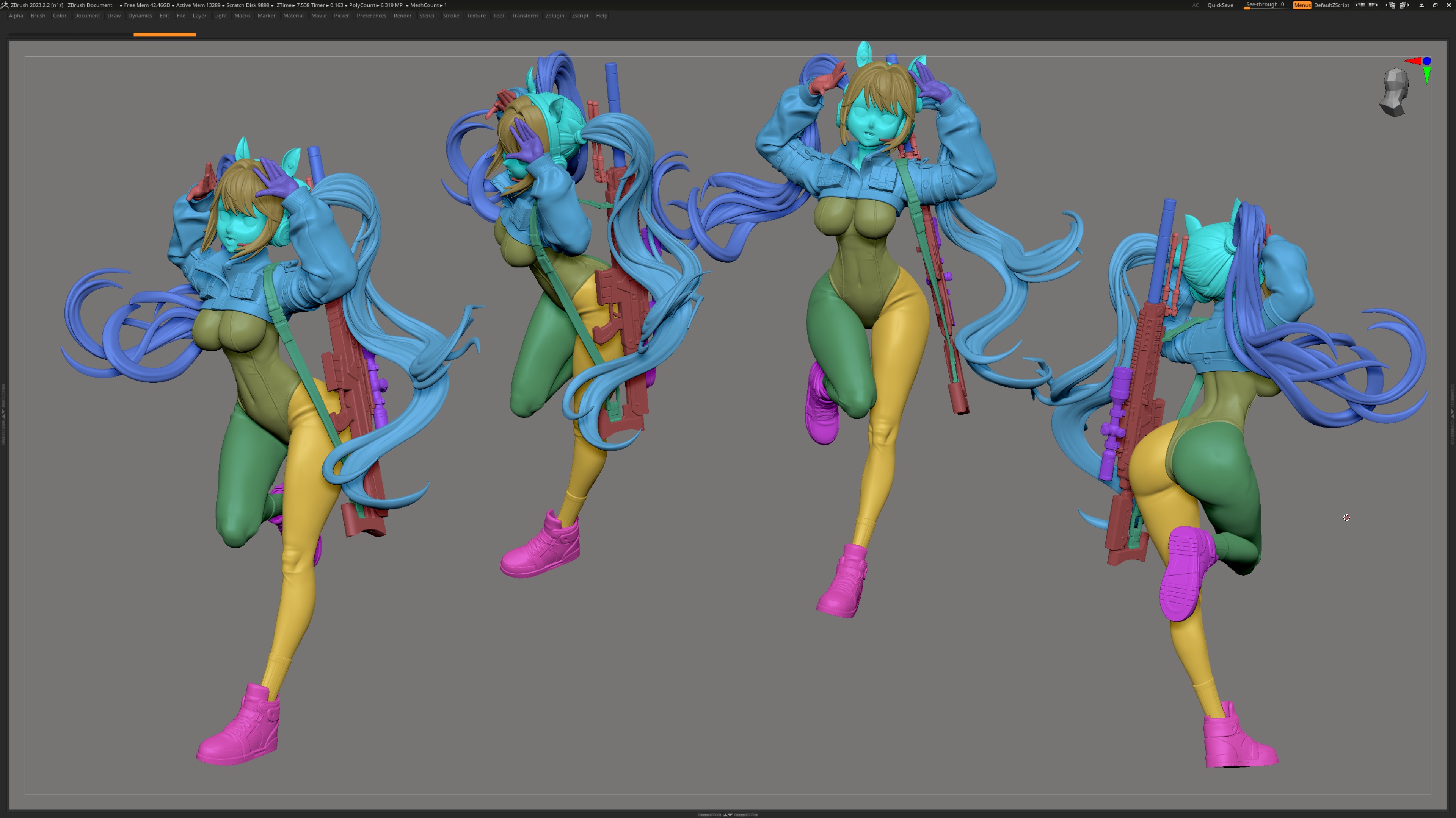 Nikke Alice 3D print model_9