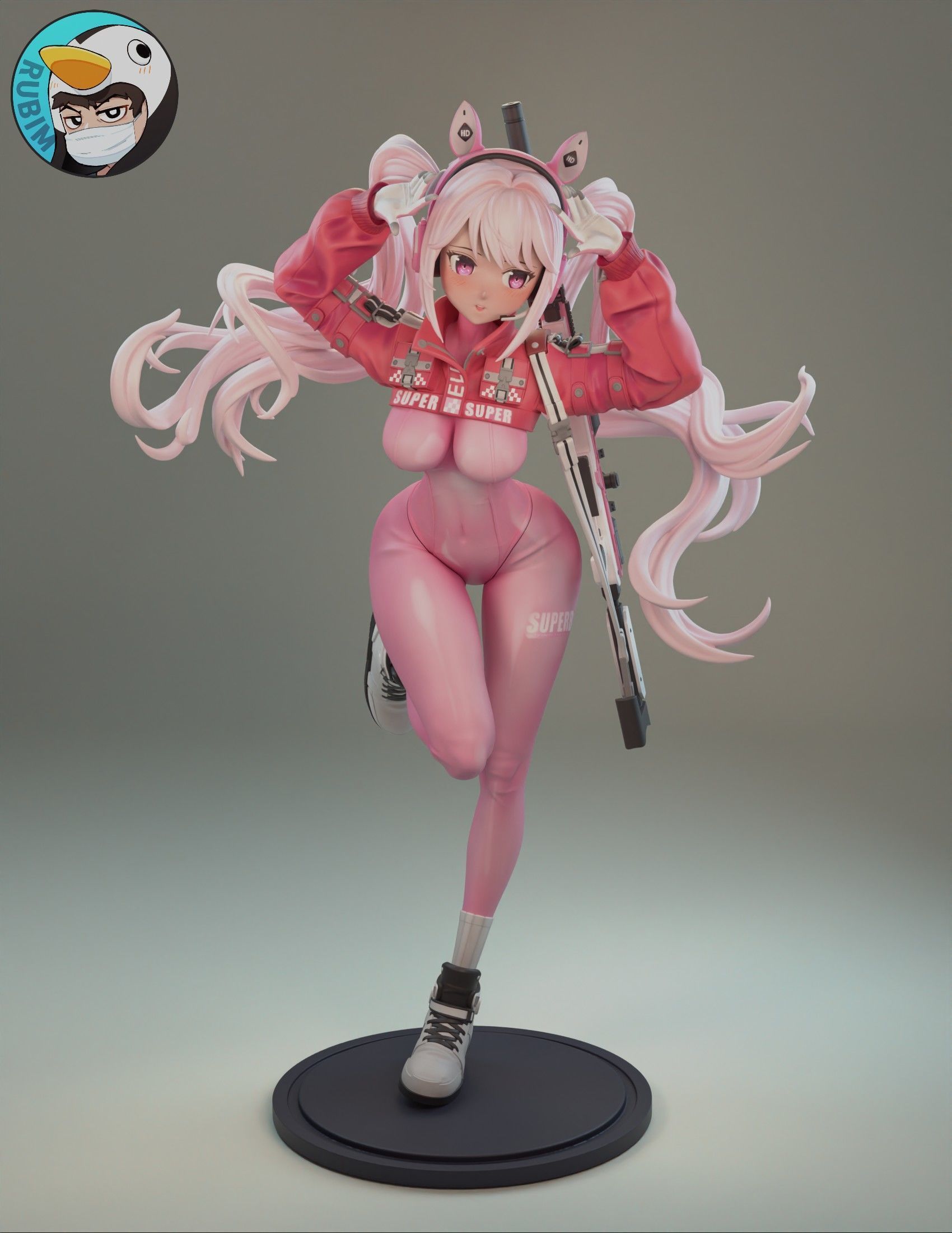 Nikke Alice 3D print model_3