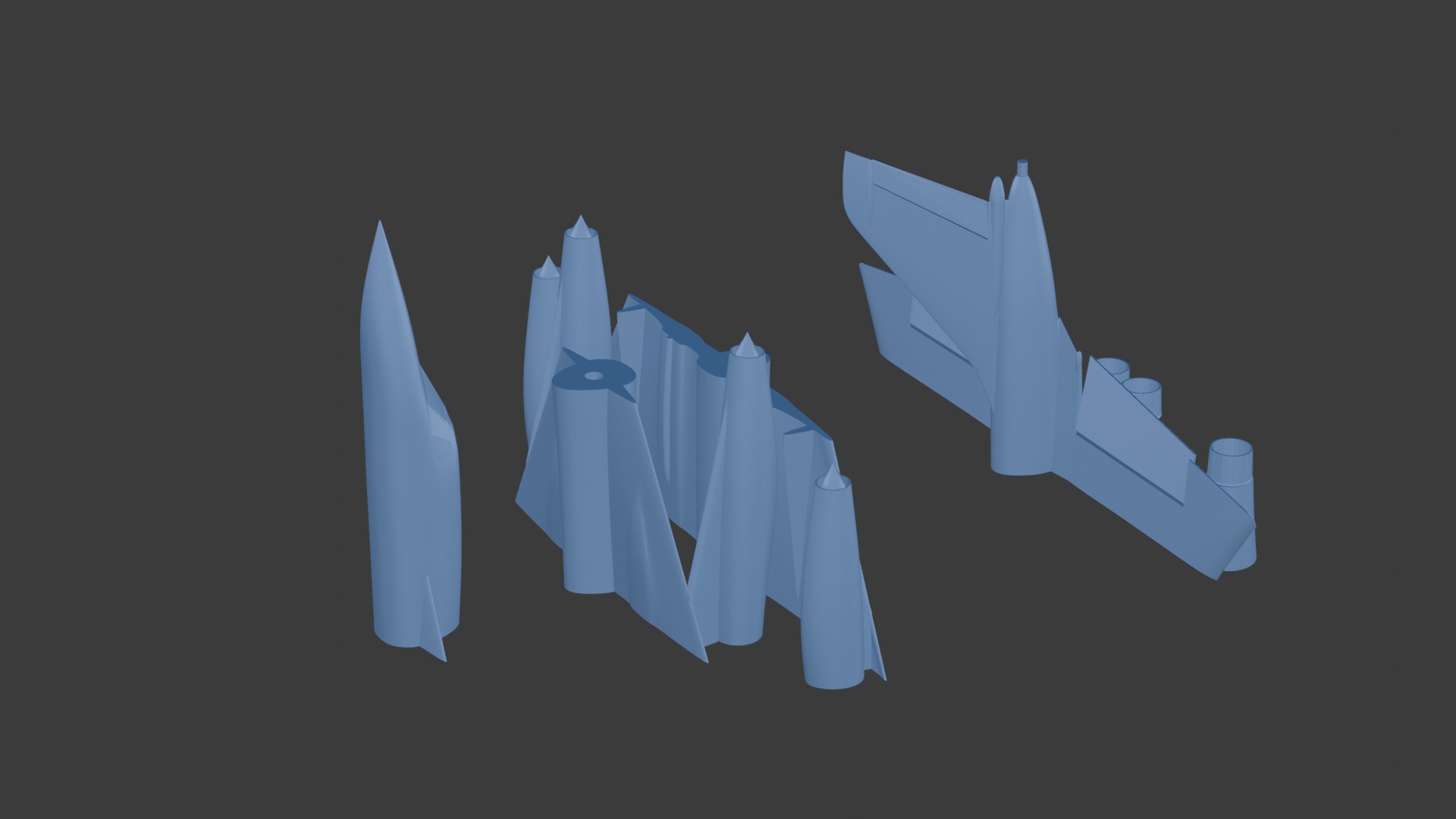 B-58 Hustler 3D print model_3