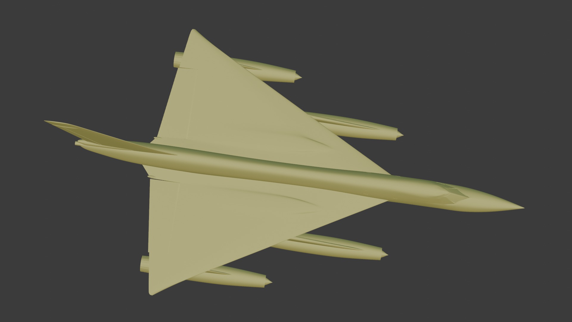 B-58 Hustler 3D print model_6