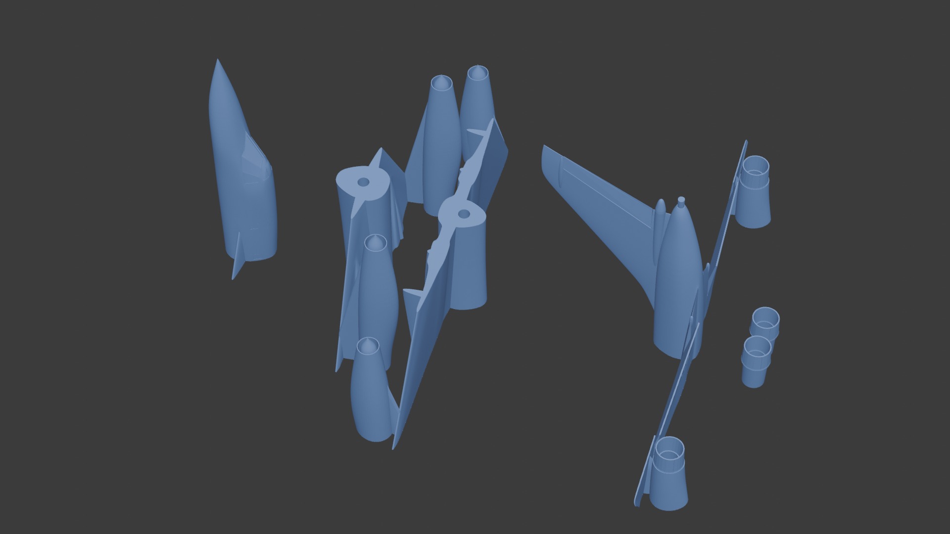 B-58 Hustler 3D print model_4