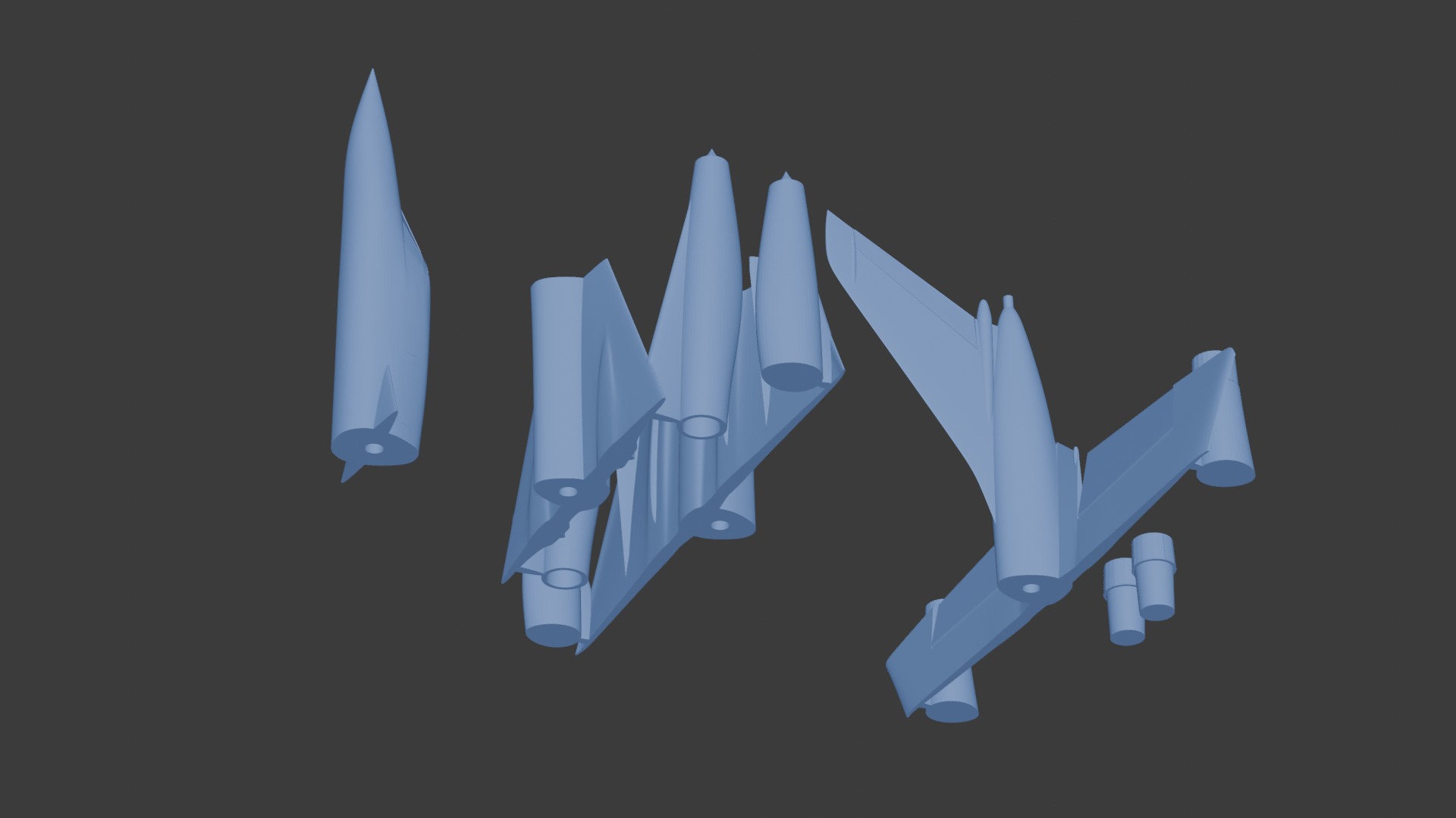 B-58 Hustler 3D print model_5