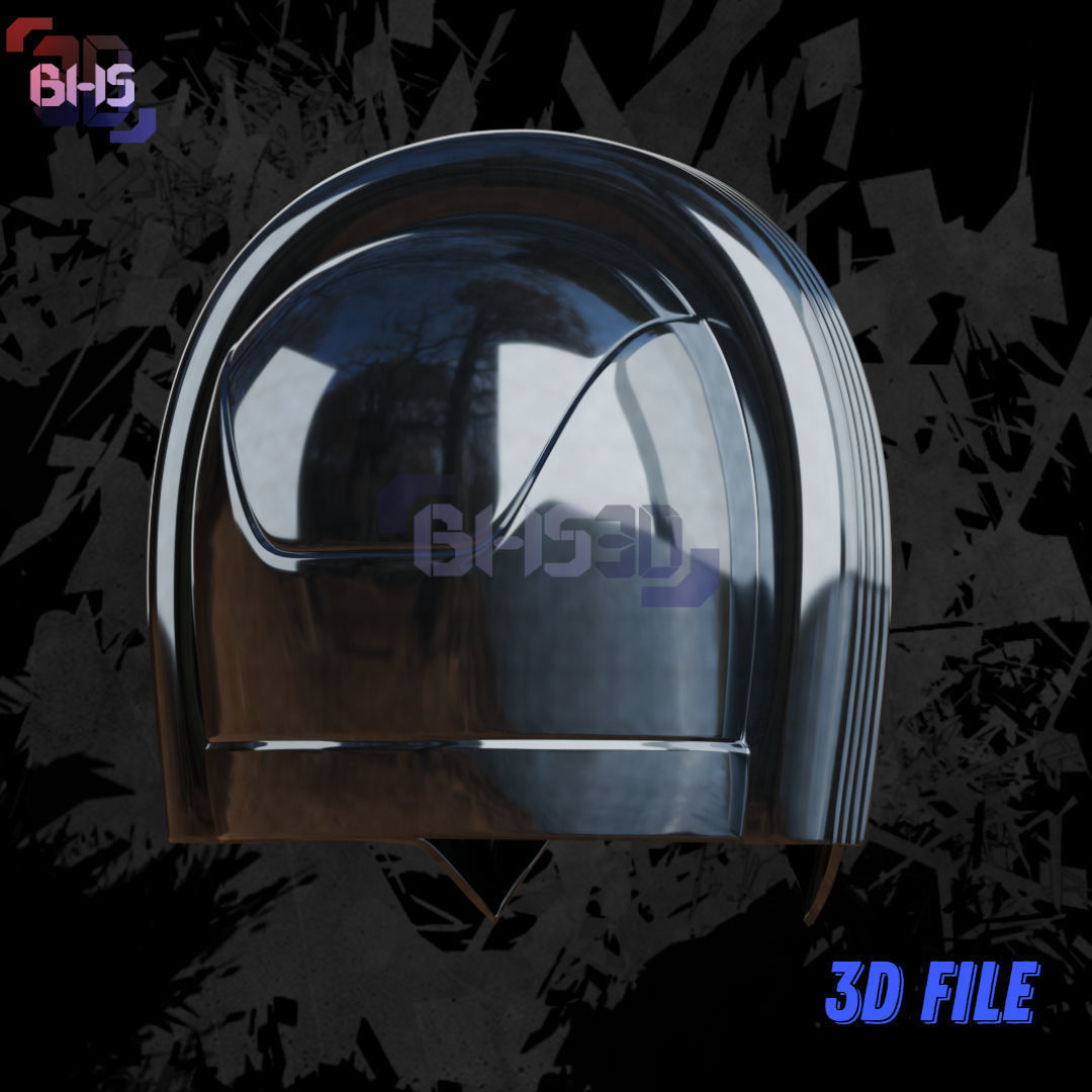 Peacemaker 2022 Helmet 3D STL File Free 3D print model_3