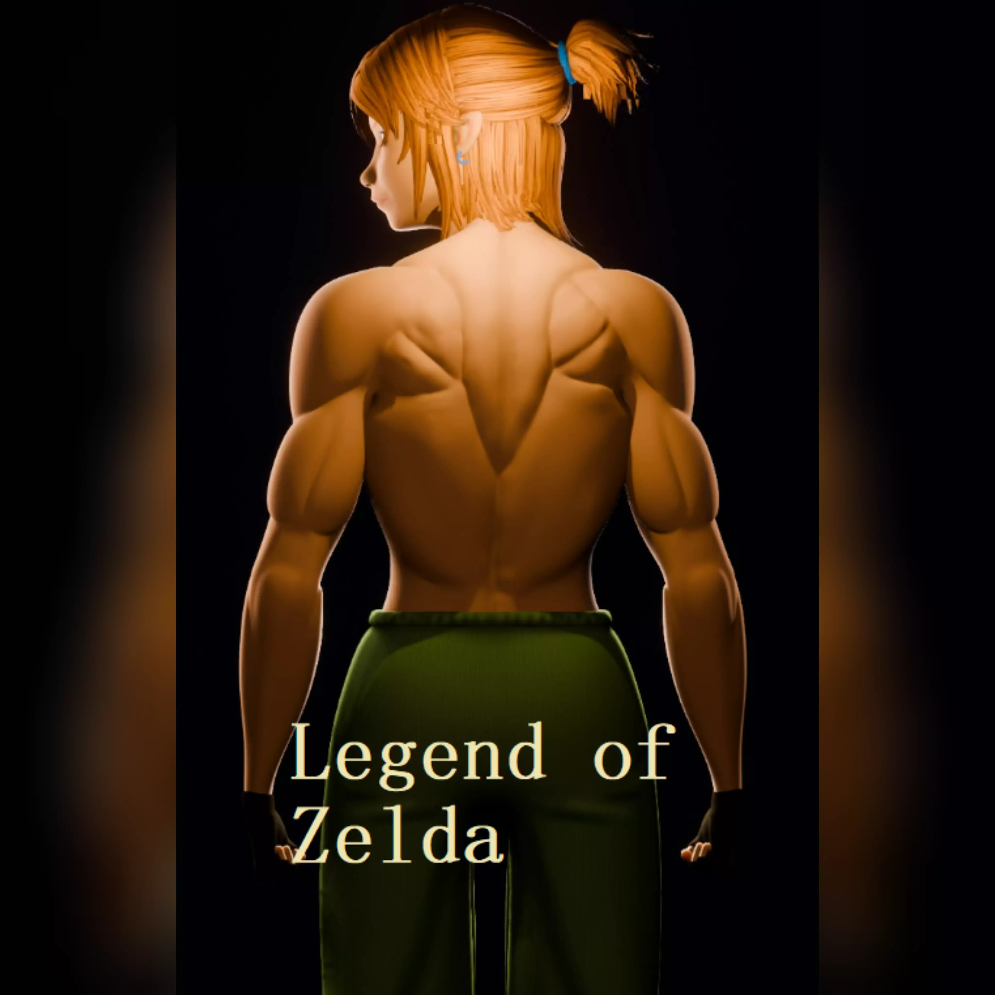 Legend Of Zelda Link Low-poly 3D model
