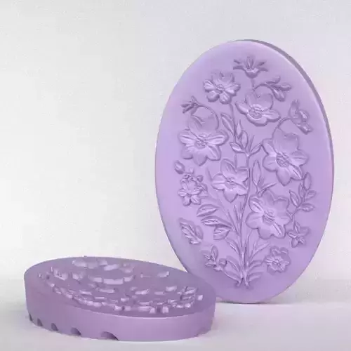 Flowers Soap Holder 3D print model