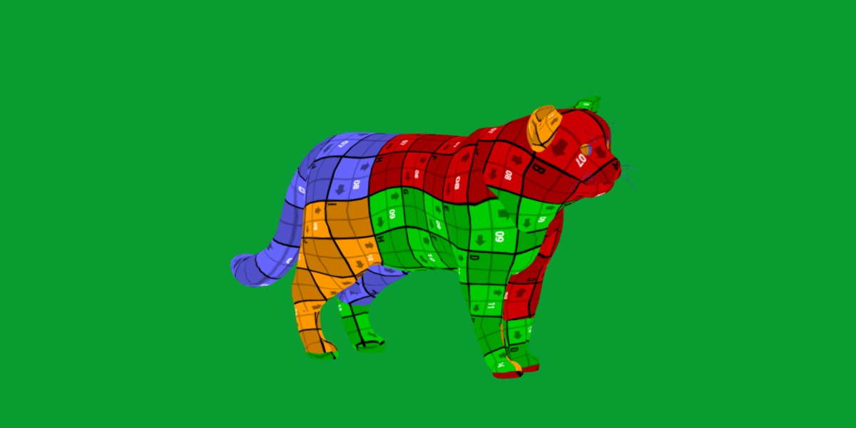 Pallas Manul Cat Breed Low-poly 3D model_18