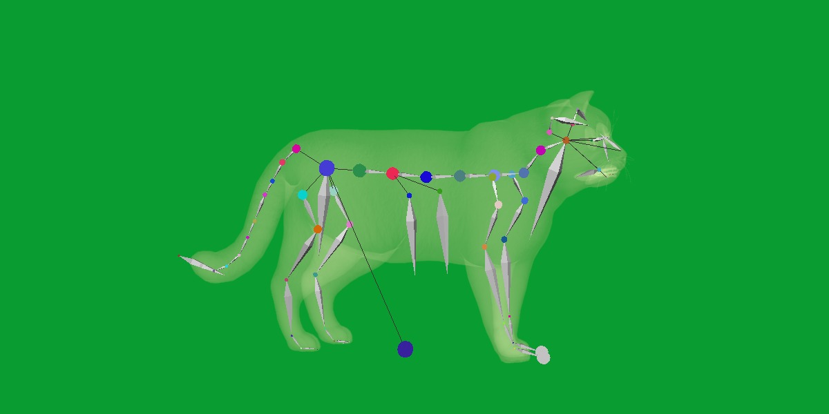 Pallas Manul Cat Breed Low-poly 3D model_24