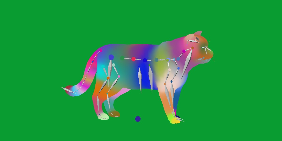 Pallas Manul Cat Breed Low-poly 3D model_25