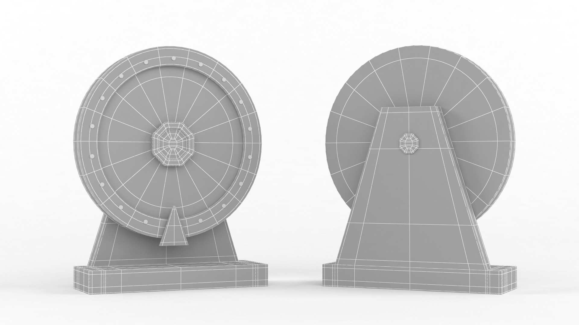 Wheel of Fortune 3D model_5