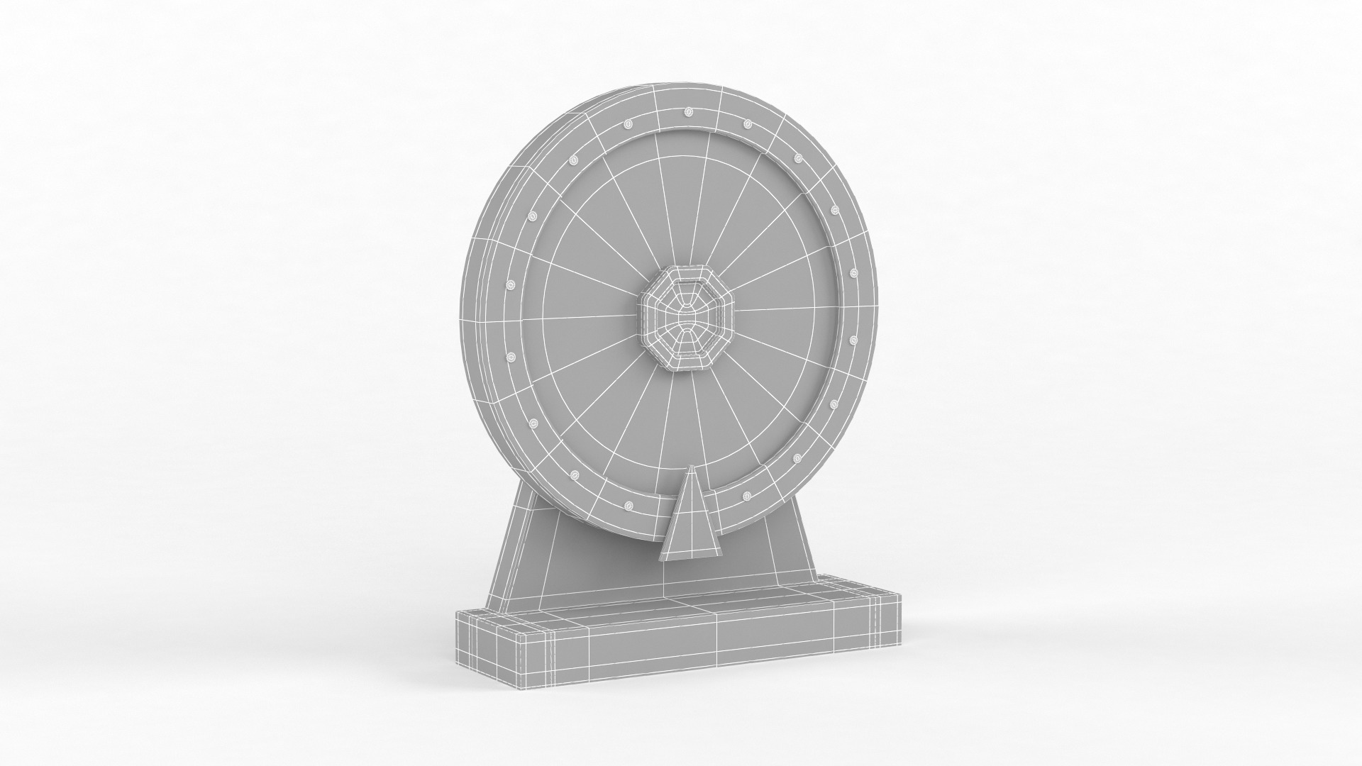 Wheel of Fortune 3D model_9