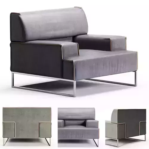 Frigerio Cloud Armchair 3D model