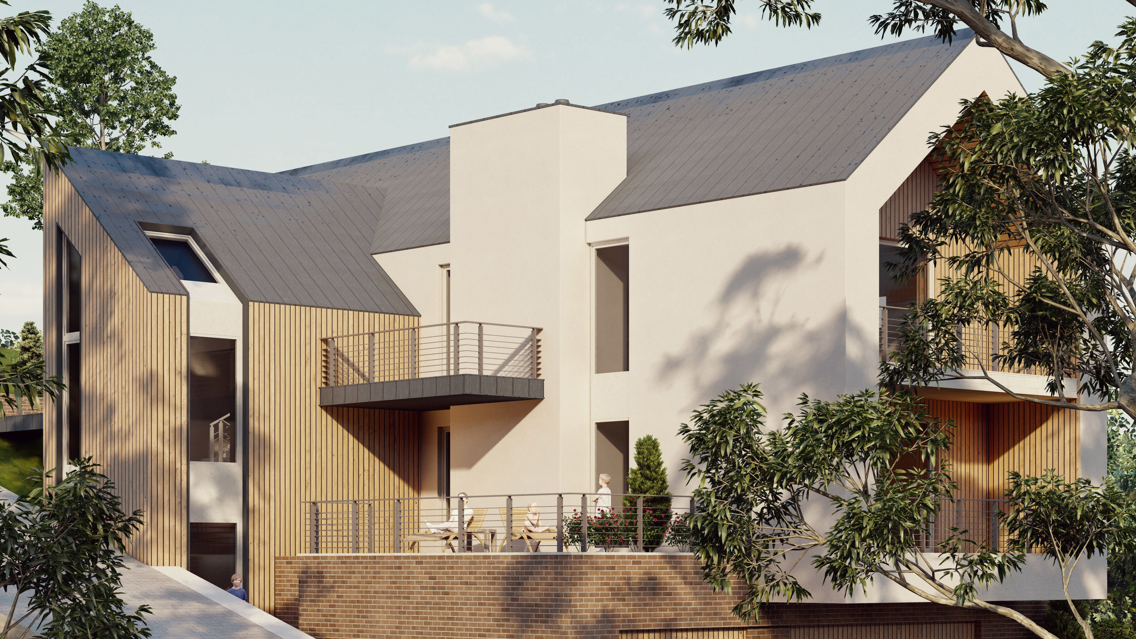 villa 106  Low-poly 3D model_7